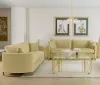 Coaster Fine Furniture 508824-S2 Corliss - 2 Piece Velvet Upholstered Sofa Set - Camel