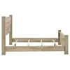 Coaster Fine Furniture 225101KW Oakglen - California King Panel Bed - Weathered Oak