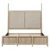 Liberty Furniture 780-BR-KPS Proximity Place - King Poster Bed - Barley Buff