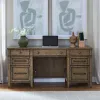 Liberty Furniture 930-HO-JEC Carolina Park - Jr Executive Credenza - Amber Brown