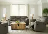 Ashley Furniture 28201/88/86/25 Ashley Furniture 28201/88/86/25 Alphons - 3 Pc. - Reclining Sofa, Loveseat, Rocker Recliner - Putty