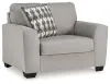 Ashley Furniture 5080523 Avenal Park - Chair And A Half - Flannel