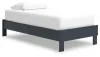Ashley Furniture EB1528-111 Simmenfort - Twin Platform Bed - Navy Blue