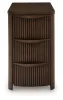 Ashley Furniture T208-217 Ashley Furniture T208-217 Camdill - Chair Side End Table - Dark Brown