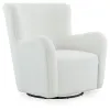 Ashley Furniture A3000797 Rowenburg - Swivel Glider Accent Chair - Cream