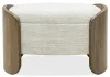 Pulaski Furniture BP432-180KG-KIT19 Pulaski Furniture BP432-180KG-KIT19 Leeza - King Upholstered Panel Bed, With Accent Nightstand And Bench - Brown