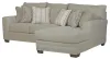Jackson Furniture Industries 4478/46/76-38 Jackson Furniture Industries 4478/46/76-38 Middleton - 2 Piece Sofa Chaise With Right Side Facing Chaise - Cement