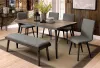 Furniture of America CM3360BN Vilhelm - Bench - Gray