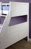 Furniture of America CM-BK963WH-BED Hoople - Twin Over Full Bunk Bed - White