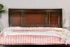 Furniture of America CM7683CK-BED Northville - California King Bed With Drawers - Dark Cherry