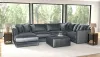 Jackson Furniture Industries 2245/37/31/59/75/12-23 Jackson Furniture Industries 2245/37/31/59/75/12-23 Remington - 5 Piece Modular Sectional (LSF Chaise) And 1 Included Cocktail Ottoman - Slate