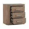 Liberty Furniture 306-BR61 South Bend - Nightstand With Charging Station - Burnished Clay