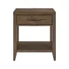 Liberty Furniture 936-BR62 Shaker Lakes - Open Nightstand With Charging Station - Harvest Brown