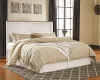 Ashley Furniture B267-58 Ashley Furniture B267-58 Willowton - King/Cal King Panel Headboard - Whitewash