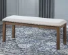 Ashley Furniture D631-00 Moriville - Upholstered Bench - Beige