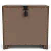 Riverside Furniture 43469 Delia - 2 Drawer Nightstand - Nouveau Walnut