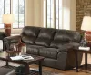 Jackson Furniture Industries 445304-1227/28-3027/28 Grant - Faux Leather Sleeper - Steel