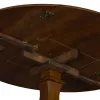 Liberty Furniture 38-CD-ROS Creations - Round Drop Leaf Table - Dark Brown