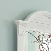 Liberty Furniture 607-BR-KPBDM Summer House - 3 Piece Bedroom Set (King Panel Bed, Dresser & Mirror) - Oyster White