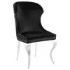 Coaster Fine Furniture 190742 Cheyanne - Upholstered Dining Side Chair (Set of 2) - Black