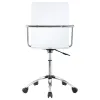 CoasterEssence 801436 Amaturo - Acrylic Adjustable Home Office Desk Chair - Clear
