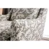 Furniture of America SM8564-CH-FL Dorset - Floral Chair - Ivory