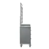 New Classic 02-9698S-VM Valentino - Vanity Table & Mirror - Silver