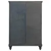 Coaster Fine Furniture 223637 Andover - 6-Drawer Tempered Glass Door Chest - Dark Oak