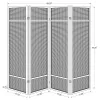 Coaster Fine Furniture 961648 Pearce - 4-Panel Bamboo Room Divider Folding Screen - Natural