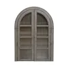 Liberty Furniture 237G-CH4490 Liberty Furniture 237G-CH4490 River Place - Curio Hutch - Riverstone Gray & Tobacco