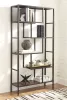 Ashley Furniture A4000021 Ashley Furniture A4000021 Frankwell - Bookcase - Brown / Black