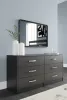 Ashley Furniture EB3392-231 Finch - Six Drawer Dresser - 29'' Height - Black