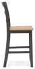 Ashley Furniture D396-124 Gesthaven - Barstool (Set of 2) - Natural / Brown