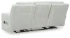 Ashley Furniture PC6420315 Forest Lake - Power Reclining Sofa With Adj Headrest - Alloy