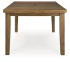 Ashley Furniture PCD592-35 Urbinforte - Dining Room Butterfly Extension Table - Light Brown