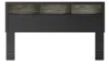 Ashley Furniture PCB1118-169 Ashley Furniture PCB1118-169 Broachmyn - Lighted King Bookcase Headboard - Black / Gray
