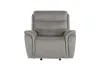 New Classic U092-13P2-GRY Kamari - Glider Recliner With Power Headrest & Footrest - Gray