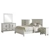 CoasterEssence 205331KE-S5 Franco - 5 Piece Eastern King Bedroom Set - Distressed White