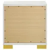 Coaster Fine Furniture 222932 Marceline - 2-Drawer Nightstand - White