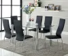 Furniture of America CM8319T-TABLE Kona - Dining Table - Pearl Silver