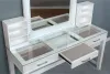 Furniture of America FOA-DK5685WH-PK Stephanie - Vanity Set - Luminous White