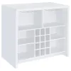 Coaster Fine Furniture 182786 Topanga - Engineered Wood Freestanding Home Bar - White
