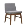 Liberty Furniture 198-C6501S Space Savers - Upholstered Side Chair - Walnut