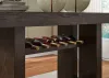 Ashley Furniture D984-32 Burkhaus - Rectangular Dining Room Counter Table - Dark Brown
