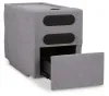 Ashley Furniture 92104S28 Ashley Furniture 92104S28 Modmax - 4-Piece Sectional With Audio System Console - Granite