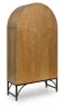 Ashley Furniture A4000704 Gwenwich - Accent Cabinet - Natural / Black