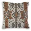 Ashley Furniture A1001110 Kierenworth - Pillow (Set of 4) - Sienna / Ivory / Black
