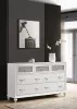 CoasterEveryday 205893 Barzini - 7-Drawer Dresser - White