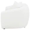 CoasterElevations 509872 Isabella - Faux Sheepskin Upholstered Loveseat Natural - Ivory