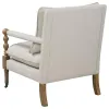 CoasterElevations 903058 Dempsy - Upholstered Accent Chair With Casters - Beige